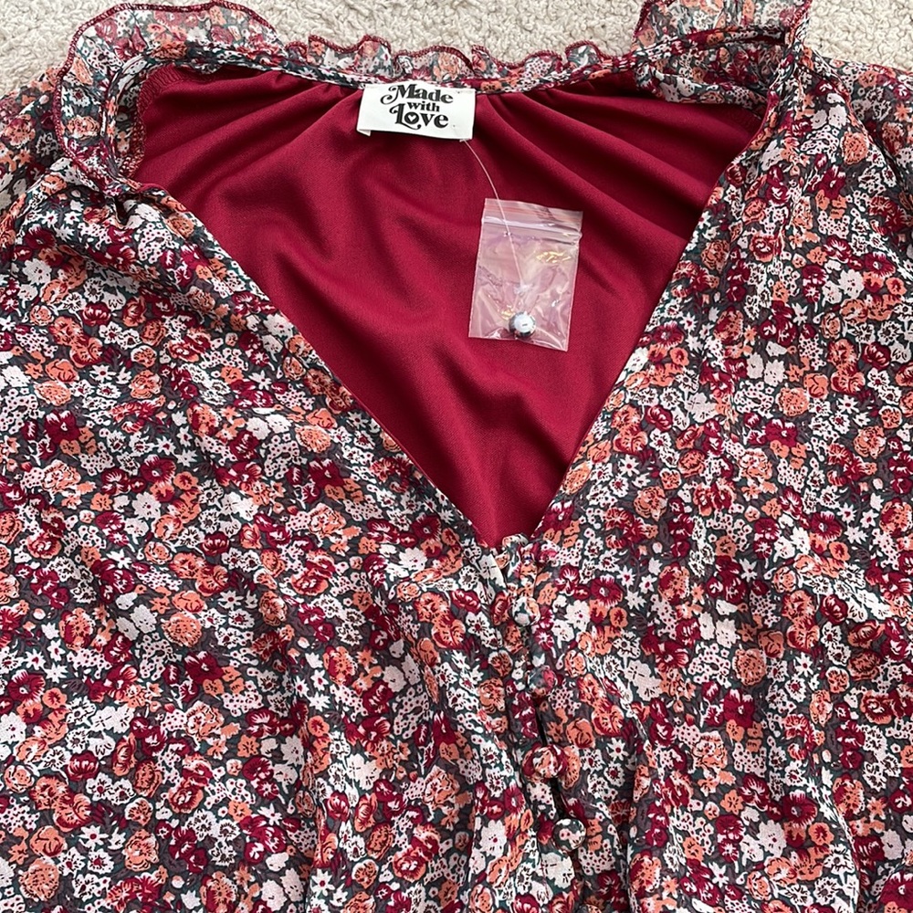 Floral Romper from Pink Lily. NEW NEVER WORN! - Picture 4 of 5